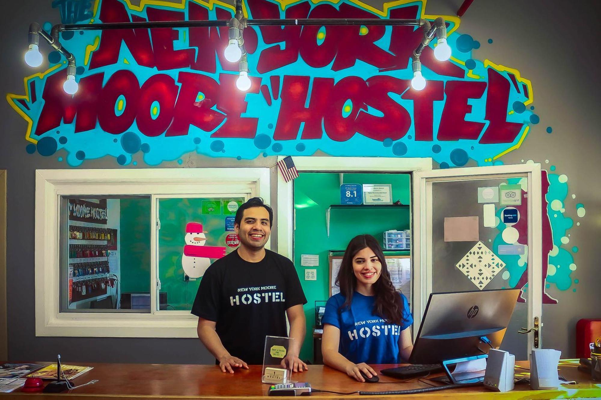 Ny Moore Hostel New York Exteriör bild