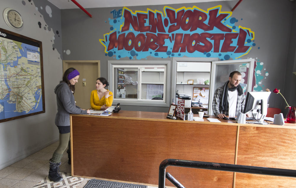 Ny Moore Hostel New York Exteriör bild